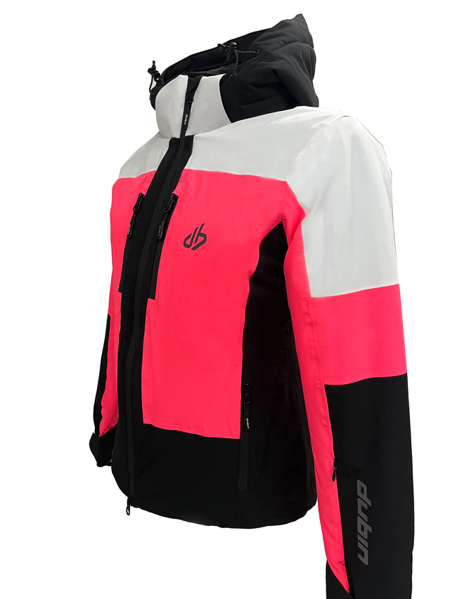 GIACCA SCI BRIXEN 20K - CORAL/BLACK/WHITE