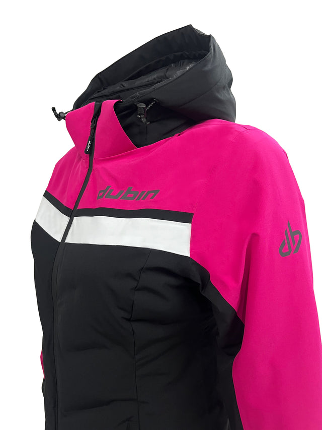 GIACCA SCI LIMEDES 20K - BLACK/FUXIA/WHITE